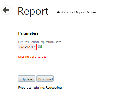 non us format date in reporting