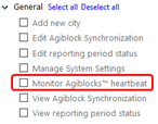 Heartbeat permissions