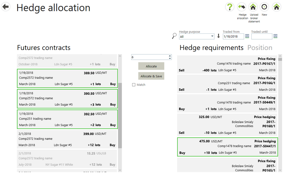 Multi select futures 1