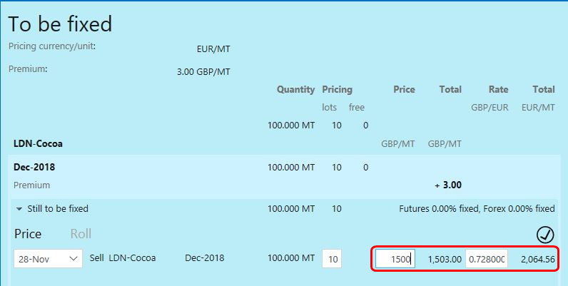 Cross currency Risk tab 1