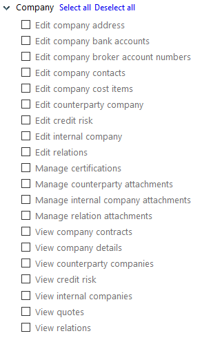 Company permissions 3.29.2