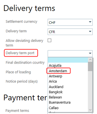 IsPort Cities MD example